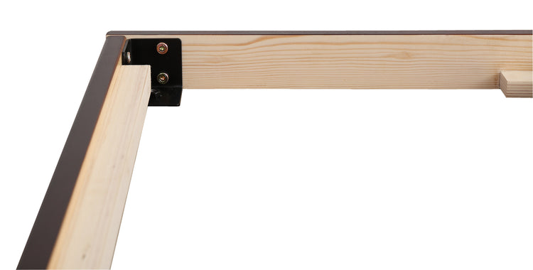 宮セット 高さ2段階調整脚付きすのこベッド パイン材【シングル】