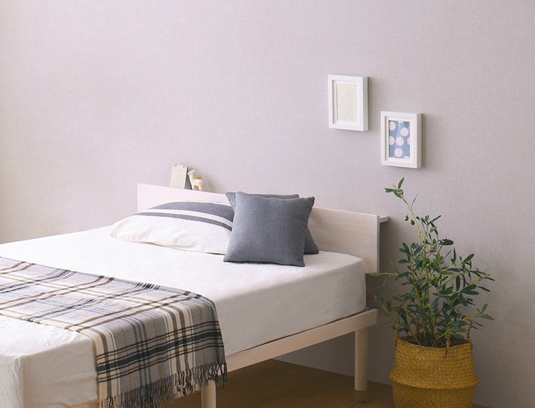 宮単体 高さ2段階調整脚付きすのこベッド パイン材【ダブル】