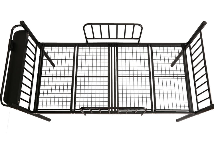 宮棚・2口コンセント付きロフトベッド【シングル】