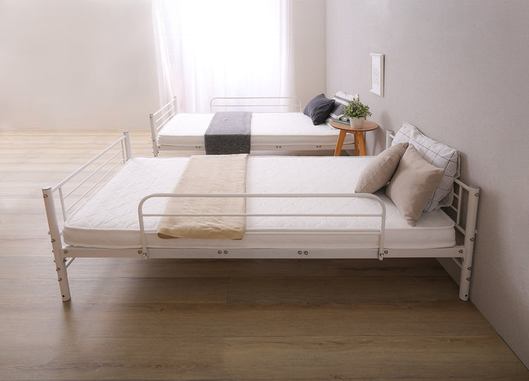 並べて連結も可能 パイプ2段ベッド