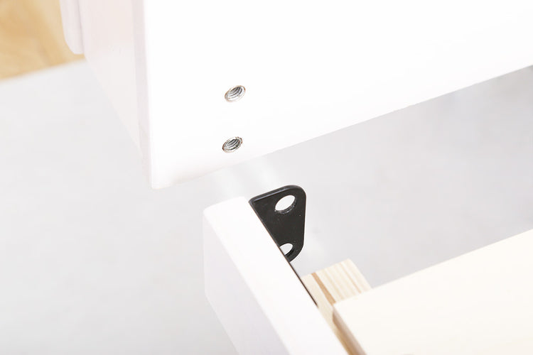 宮セット 高さ3段階調整脚付きすのこベッド パイン材【ダブル】