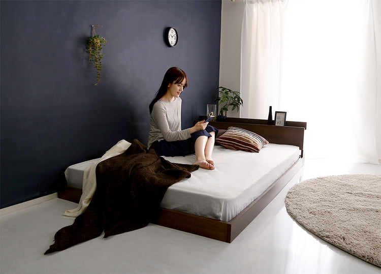 Falo-ファロ デザインフロアベッド【ダブル】