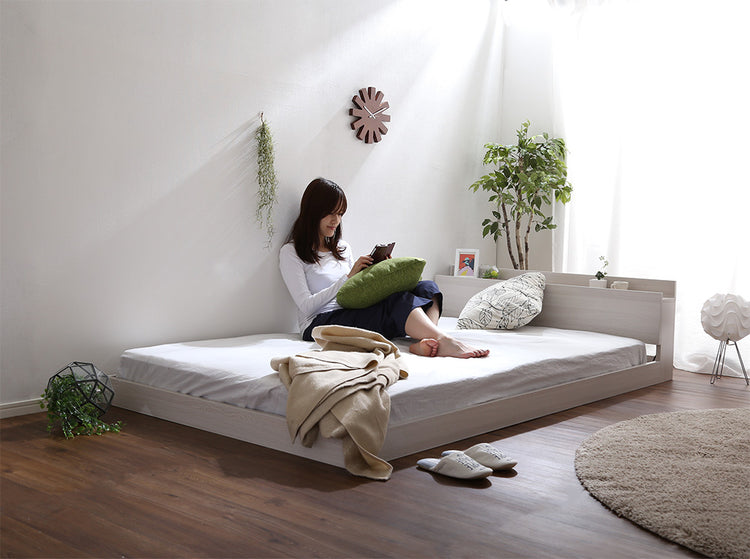 Rite-リテ デザインフロアベッド【セミダブル】