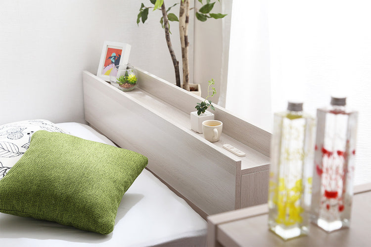 Rite-リテ デザインフロアベッド【セミダブル】