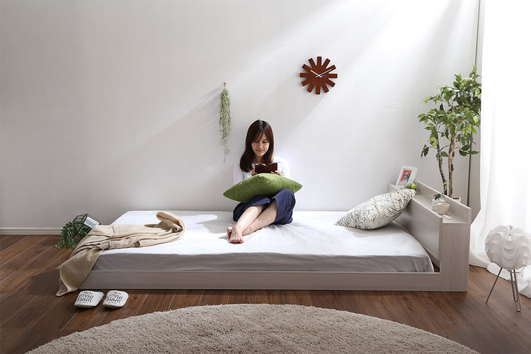 Rite-リテ デザインフロアベッド【セミダブル】