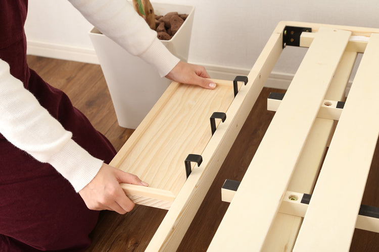 脚付きすのこベッド専用LPS 掛けタイプ小物置き