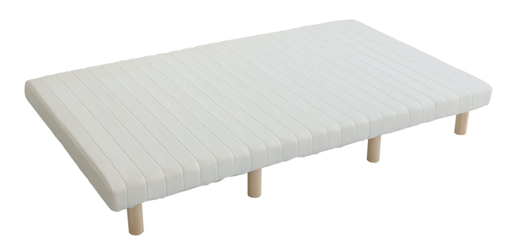 脚付きベッド ウレタンロールマットレス【シングル】