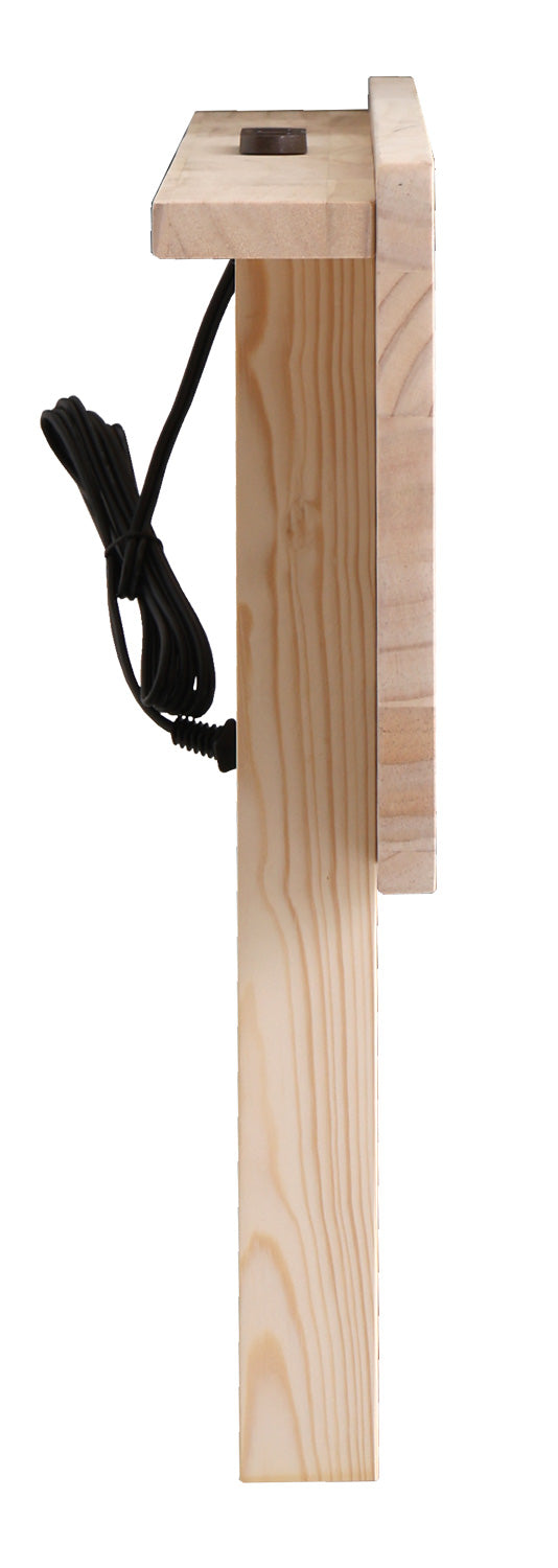 宮セット 高さ2段階調整脚付きすのこベッド パイン材【セミダブル】