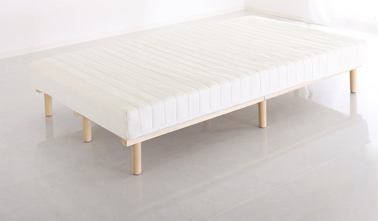 脚付きベッド ポケットコイルロールマットレス［シングル］