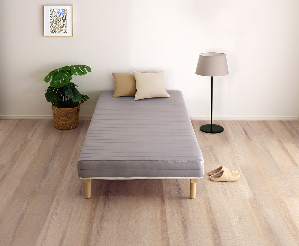 脚付きベッド ポケットコイルロールマットレス［ダブル］