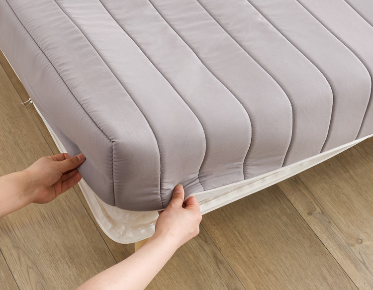 脚付きベッド ポケットコイルロールマットレス［ダブル］