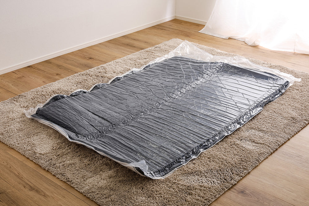 脚付きベッド ウレタンロールマットレス［セミシングル］