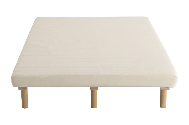 脚付きベッド ウレタンロールマットレス［セミシングル］