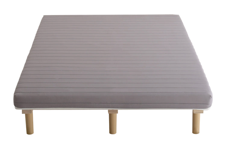 脚付きベッド ウレタンロールマットレス［セミシングル］