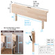 宮単体 高さ2段階調整脚付きすのこベッド パイン材【シングル】