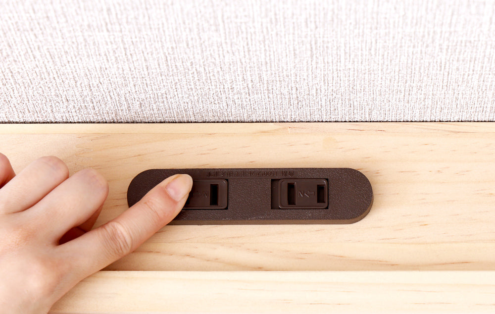 宮単体 高さ2段階調整脚付きすのこベッド パイン材【シングル】