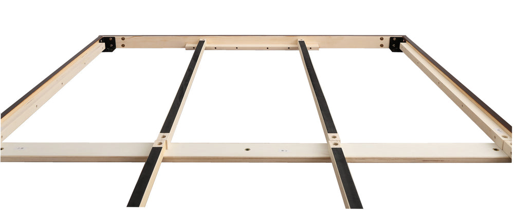 宮単体 高さ2段階調整脚付きすのこベッド パイン材【シングル】