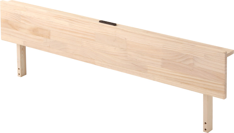 宮単体 高さ2段階調整脚付きすのこベッド パイン材【シングル】