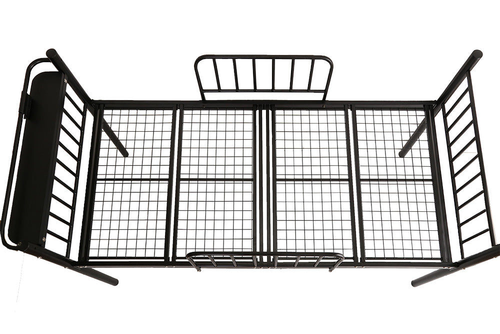 宮棚・2口コンセント付きロフトベッド【シングル】