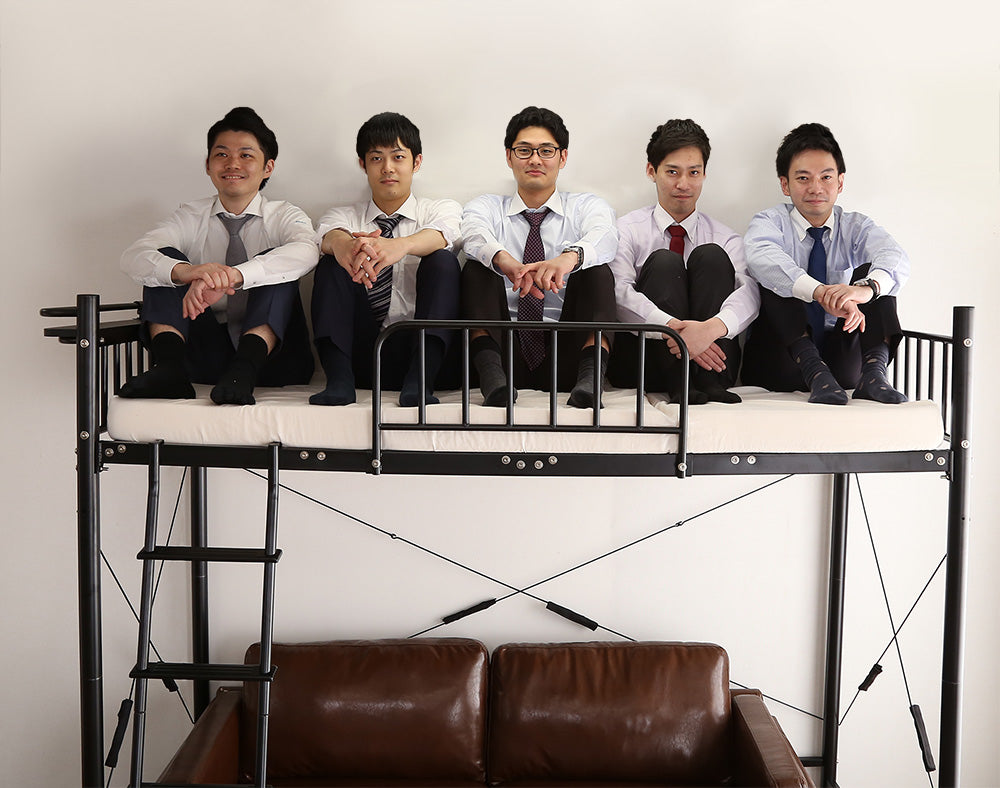 宮棚・2口コンセント付きロフトベッド【シングル】