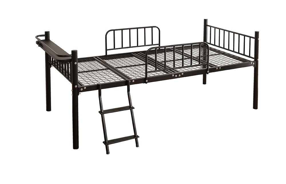 宮棚・2口コンセント付きロフトベッド【シングル】