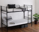 並べて連結も可能　パイプ2段ベッド