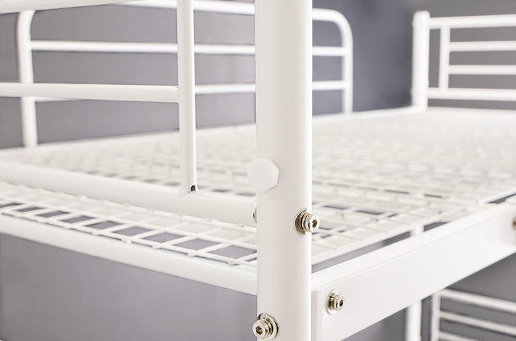 並べて連結も可能　パイプ2段ベッド