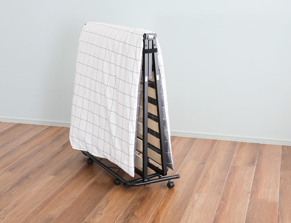 折りたたみパイプすのこベッド【シングル】