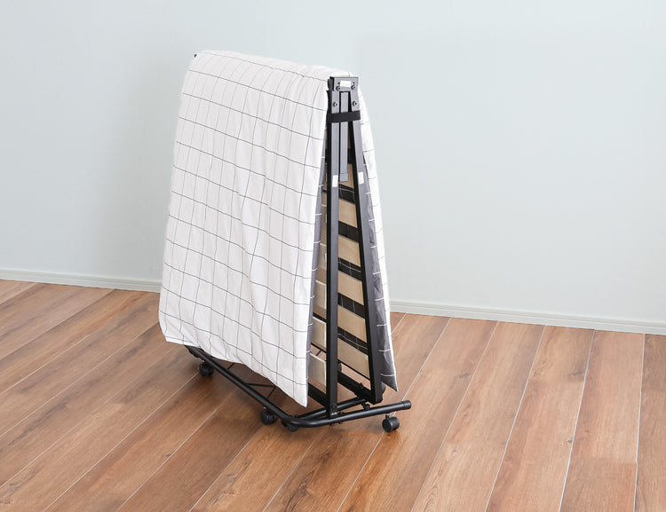 折りたたみパイプすのこベッド【シングル】