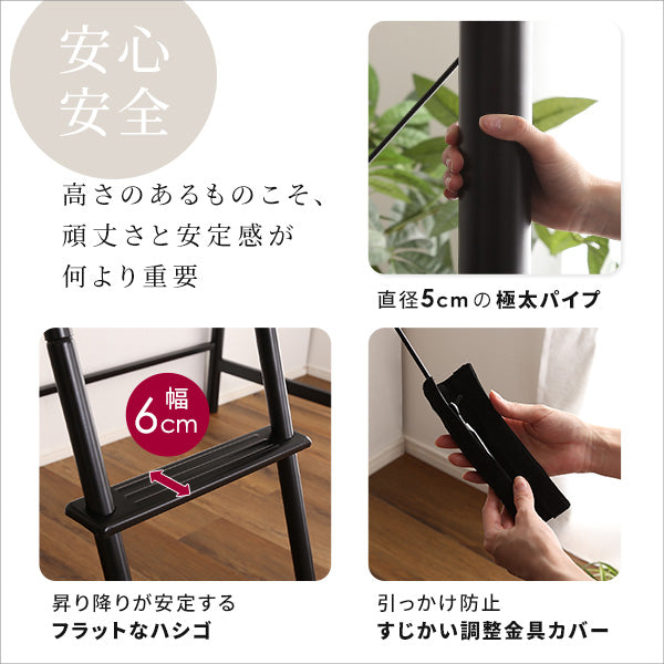 宮棚・2口コンセント付きロフトベッド【シングル】 | すべての商品