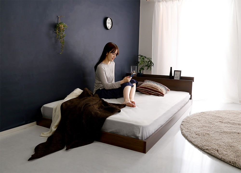 Falo-ファロ デザインフロアベッド【ダブル】