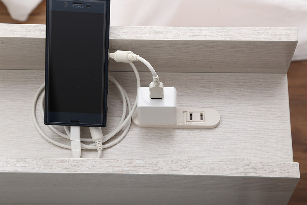 Rite-リテ デザインフロアベッド【ダブル】