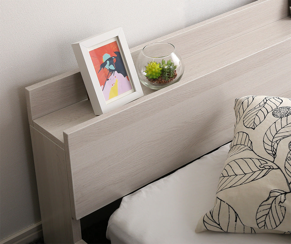 Rite-リテ デザインフロアベッド【ダブル】