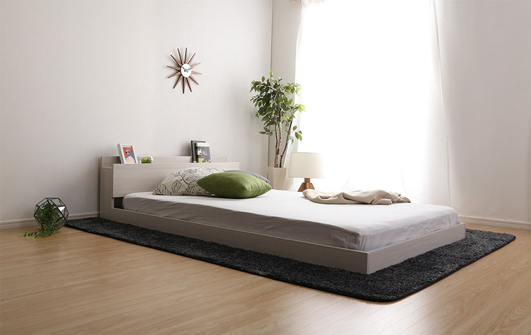 Rite-リテ デザインフロアベッド【ダブル】