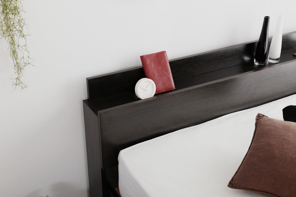 棚・コンセント付きチェストベッド　【シングル】