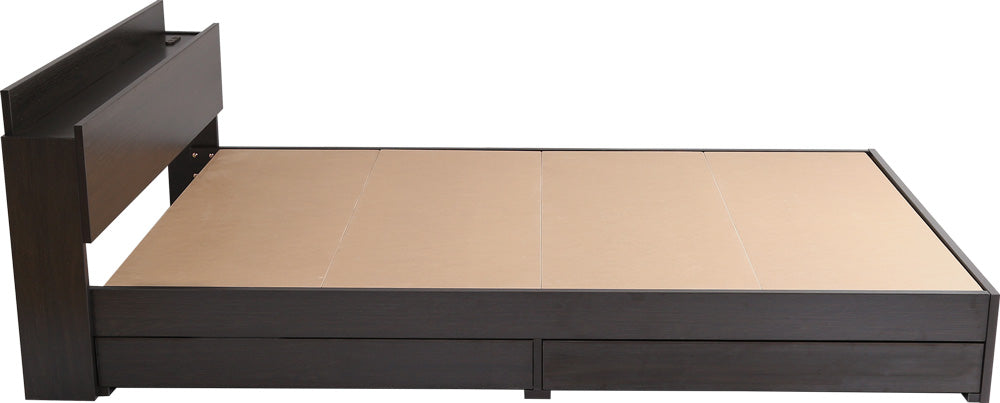 棚・コンセント付きチェストベッド　【シングル】