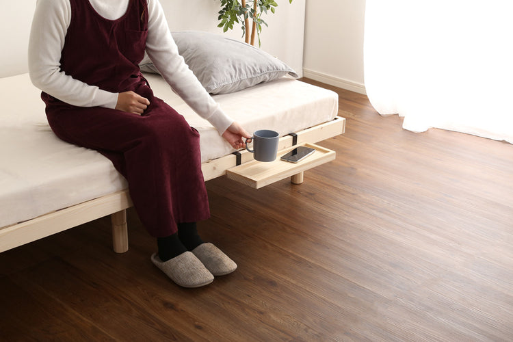 脚付きすのこベッド専用LPS　掛けタイプ小物置き