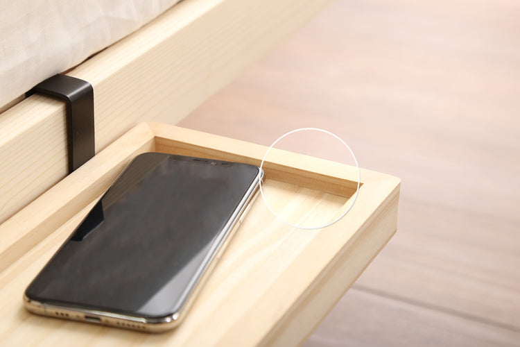 脚付きすのこベッド専用LPS　掛けタイプ小物置き