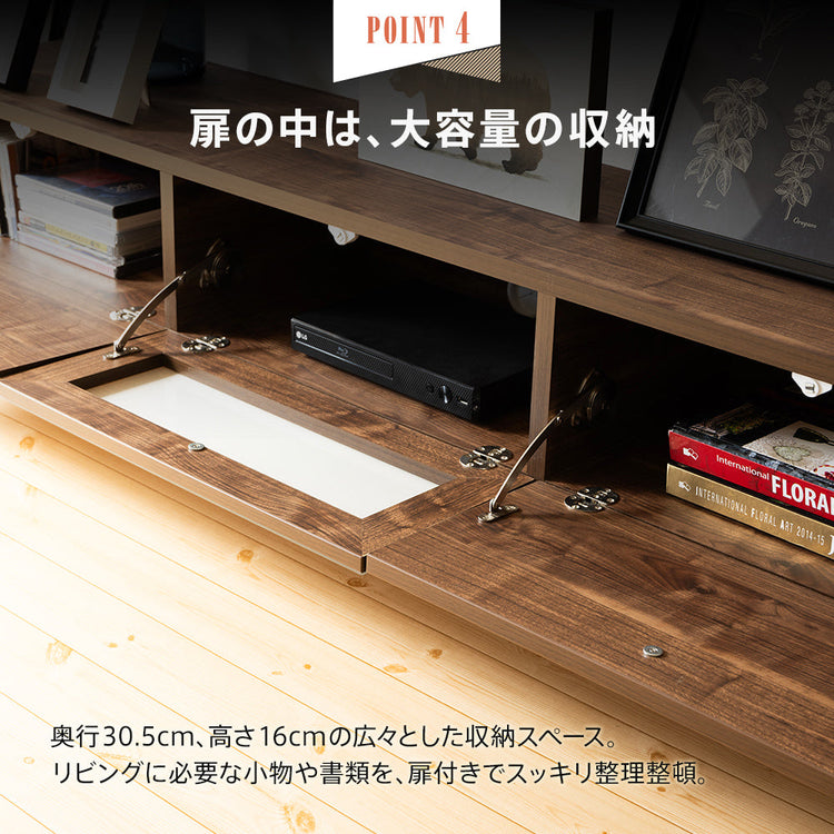 日本製 幅120cm 幅160cm テレビボード テレビ台 完成品 ［BOSTON ボストン］