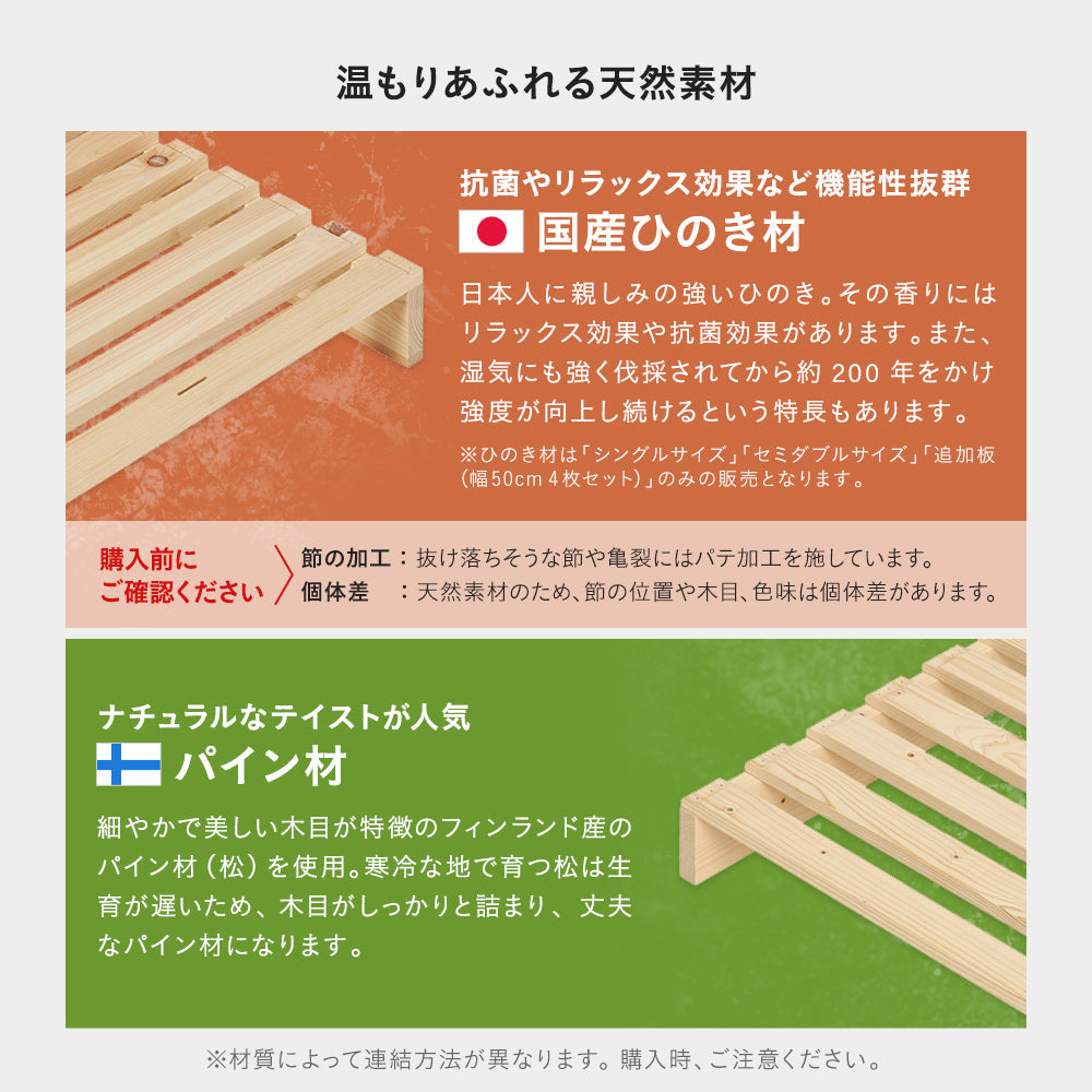 【5月下旬出荷】組み替え自由！パレットベッド