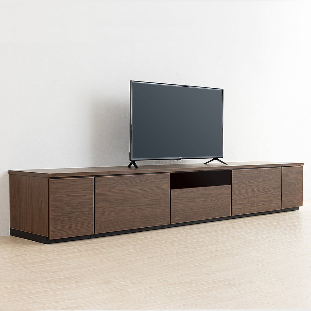 ［幅240cm］日本製 木製テレビ台 ローボード 完成品
