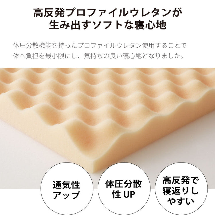 【5月上旬配送】日本製最上位ポケットコイルマットレス